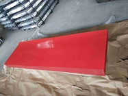 Tấm lợp tôn màu đỏ 17mm được sơn sẵn Tấm sắt mạ kẽm