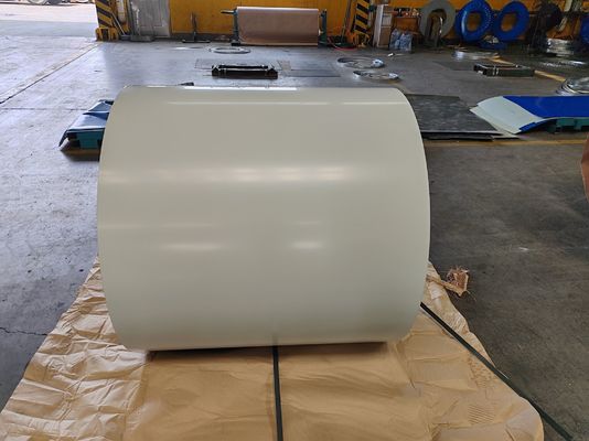mua Vòng cuộn thép được sơn trước 7001250mm với lớp phủ kẽm 30275g / m2 và lớp phủ trên 1025μm cho các ứng dụng tấm mái và tường online manufacture