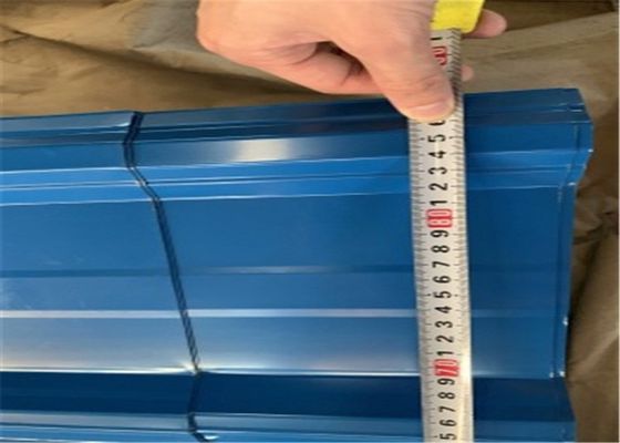 Mua 76mm 17mm Tấm lợp tôn được sơn sẵn Tấm lợp kim loại tấm online manufacture